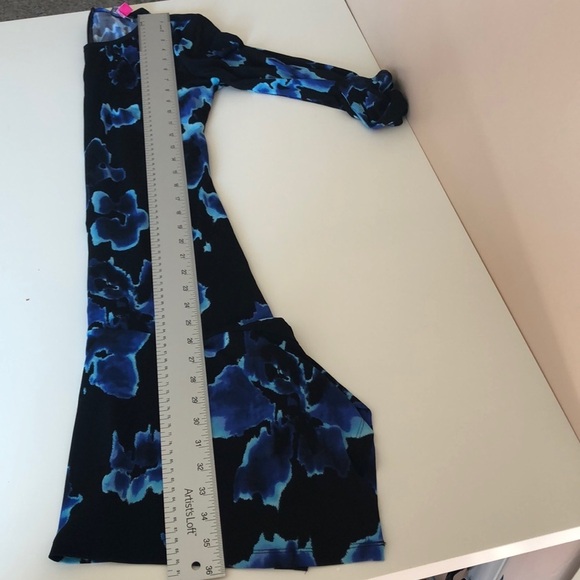 Vince Camuto Floral Asymmetrical Hem Dress XS - Picture 7 of 11